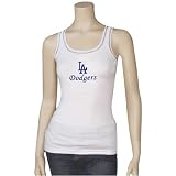 Reebok L.A. Dodgers Ladies White Malibu Tank Top