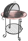 Landmann 28492 Tall Copper Scroll Fire Pit