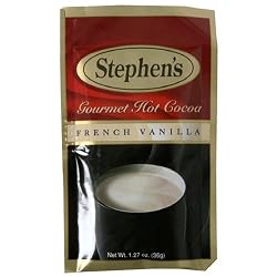 Stephen's Gourmet Hot Cocoa, French Vanilla, 1.27 Ounces (Pack of 24)
