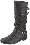 Marco Tozzi Cool Club MT 2-2-55603-27, Mädchen Stiefel, Schwarz (BLACK ANTIC 002), EU 35