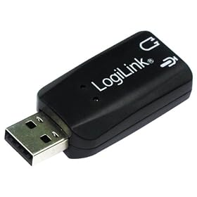 USB Soundcard with Virtual 3D Sound Effect LogiLink�