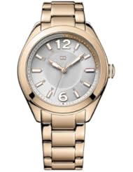 Tommy Hilfiger 1781369 Ladies Grey and Rose Gold Maxi Watch