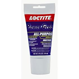 Henkel Loctite 4-Ounce Power Grab for Small Projects #01-06754-03 by Henkel