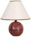 Ore International Ceramic Basketball Lamp