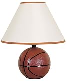 Ore International Ceramic Basketball Lamp