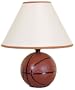 Ore International Ceramic Basketball Lamp