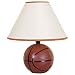 Ore International Ceramic Basketball Lamp