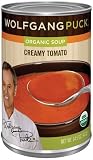 Wolfgang Puck Organic Creamy Tomato Soup, 14.5 oz Cans, 12 ct (Quantity of 1)
