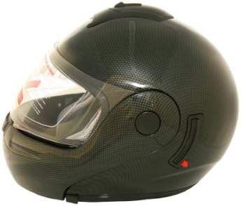 Lunatic, L-2008CF-16, Modular, Flip-Up Helmet - Carbon Fiber Look - Extra Large