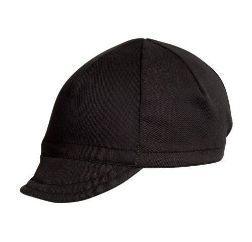 Pace Euro Brushed Twill Cycling Cap (Black)