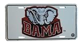 University of Alabama Crimson Tide Metal License Plate