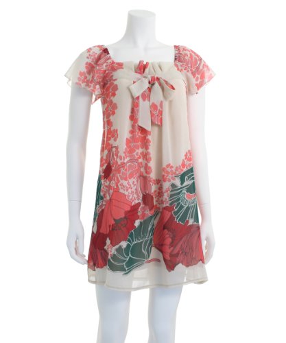 213 Industry Floral Print Dress, Pink