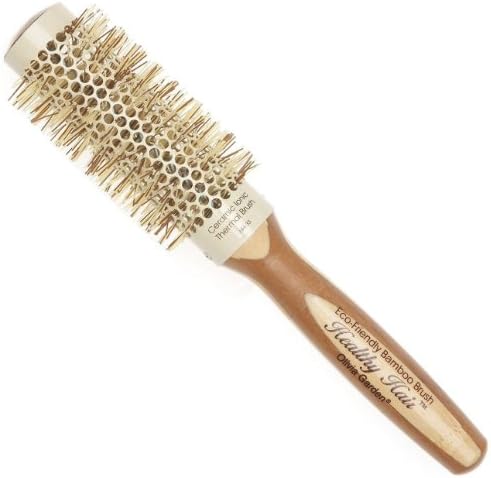 Olivia Garden Bamboo Ceramic Ionic Thermal Brush Medium 1.25" - Hh-33
