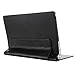 Evecase Lenovo Yoga Tablet 2 8 inch Case, SlimBook Leather Folio Case Cover w/ Stand Cut-outs for Lenovo Yoga Tablet 2 (8'') with Android Version (830, 59426328) / Windows Version Tablet (59433026) - Black