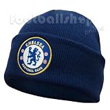 Chelsea FC Knitted Bronx Beanie Hat Navy Blue (RRP £9.99!)