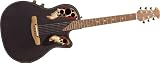Ovation Adamas II 30th Anniversary Reissue Acoustic-Electric Guitar (Black)