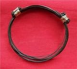 Geneuine African Elephant Hair Bracelet Jewelry Gold Knot