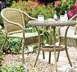 Outdoor Wicker Bistro Table