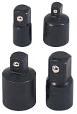 TEKTON 4957 Impact Adapter and Reducer Set, Cr-V, 4-Piece