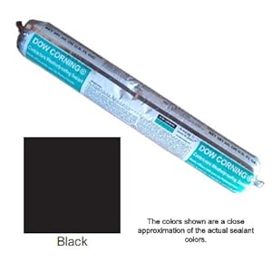 Black Dow Corning Contractors Weatherproofing Sealant (CWS) - Sausage