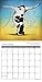 2016 Cow Yoga Mini Wall Calendar