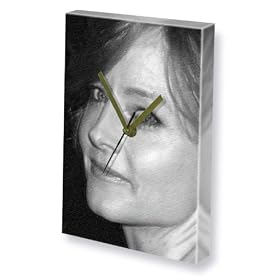 JODIE FOSTER - Canvas Clock (A5 - Signed by the Artist) #js002