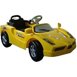6v Ride On Yellow Ferrari Enzo Car with Radio Control