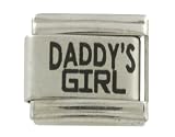SilverBin Daddy's Girl Stainless Steel Italian Charm Link