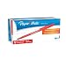 Paper Mate Write Bros. Stick Medium Tip Ballpoint Pens, 12 Red Ink Pens (3321131)