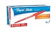 Paper Mate Write Bros. Stick Medium Tip Ballpoint Pens, 12 Red Ink Pens (3321131)