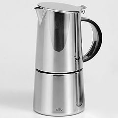 Cilio 540185 Espressokocher Nabucco 4 Tassen