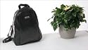Dernier Damenhandtasche Rucksack schwarz