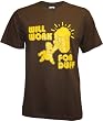 Simpsons Homer Will Work For Duff Men's T-Shirt