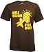 Simpsons Homer Will Work For Duff Men's T-Shirt