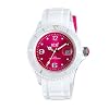 Ice-Watch Ice-White Sili Pink Unisex Armbanduhr Medium SI.WP.U.S.10