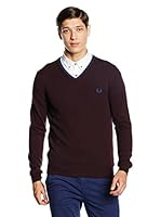 Fred Perry Jersey Lana (Negro)