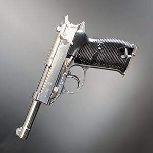 ワルサーP-38ステンレスモデル ガスブローバック