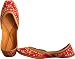 Beaded & Sequin Indian Khussa Belly Dance Shoes for Women Handcrafted Casual Footwear Available in Various Sizes
