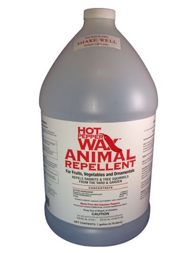 Hot Pepper Wax Animal Repellent, 1 Gallon Concentrate