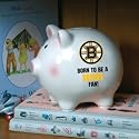 "Born To Be" Piggy Bank-Bruins