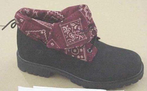 Rool-Down Leather Boots