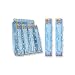 Lotsa Lites Snowflakes Christmas Holiday Flashing Light Bulbs Necklace