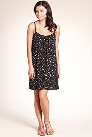 Scoop Neck Star Print Dress