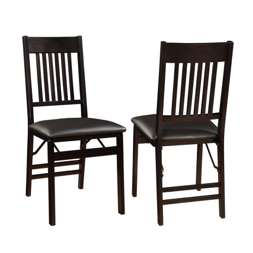 Mission Folding Chair - 2 pk - Espresso