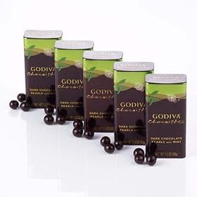 Godiva Chocoiste Dark Chocolate Pearls on Amazon.com