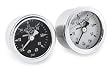 Bikers Choice Liquid-Filled Oil Pressure Gauge - White 0-60 WHITE F