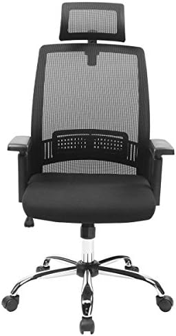 HPD New Black Ergonomic Desk Task Office Chair High Back Executive Computer Chair