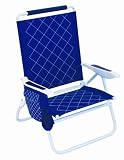 Rio Beach Quilted Easy-In Easy-Out Chair (Great Sea Blue)