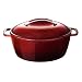 KitchenAid 6.5-qt. Oval Dutch Oven with Lid - Garnet