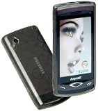 DAS ORIGINAL YAYAGO SET FÜR IHR Samsung Wave S8500: Silikon Case Transparent Tasche black für Ihr Samsung Wave S8500 + Displayschutzfolie für Ihr Samsung Wave S8500 + Sportliche Oberarmtasche + Yayago Lanyard